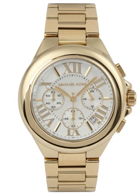 michael kors 255300|Michael Kors gold tone watch.